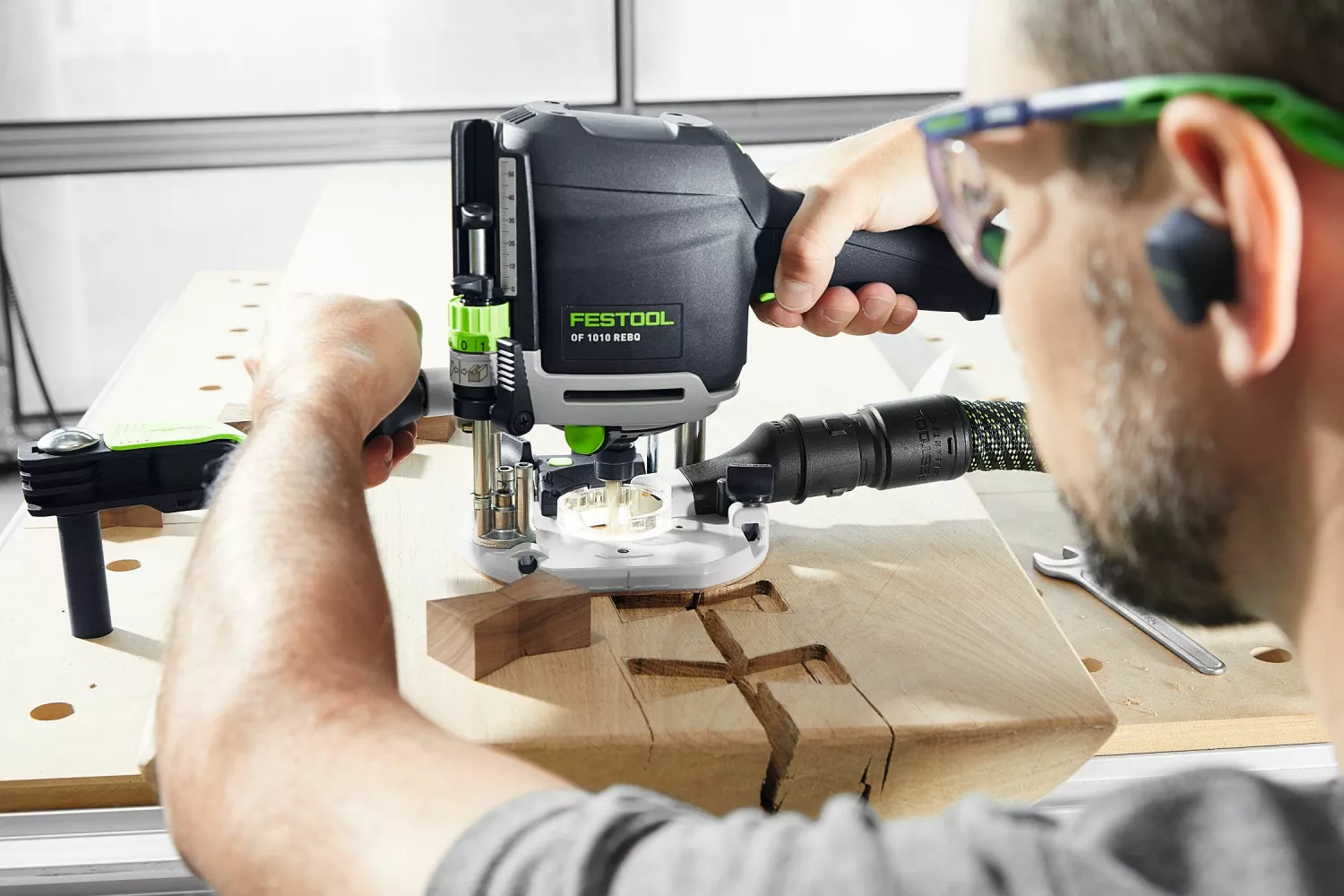 Festool OF 1010 REBQ-Plus Bovenfrees - in systainer 1010W 55 mm