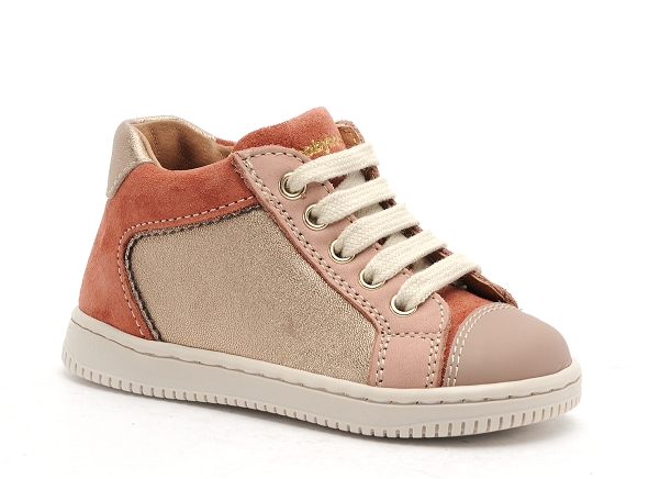 Babybotte boots bottine bebe frida zip rose