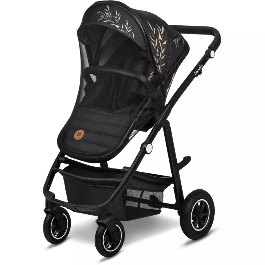 lionelo Kombikinderwagen Amber 2 in 1 Lovin Black