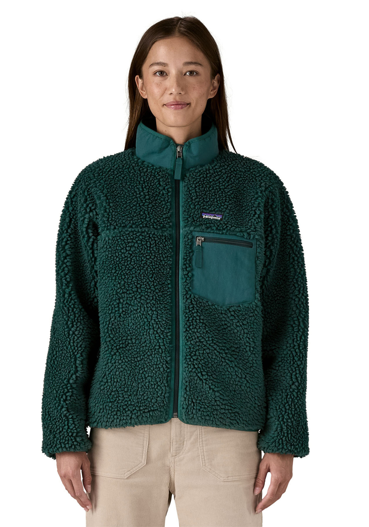 Patagonia Fleecejacke W's Classic Retro-X Jacket Cascade Green