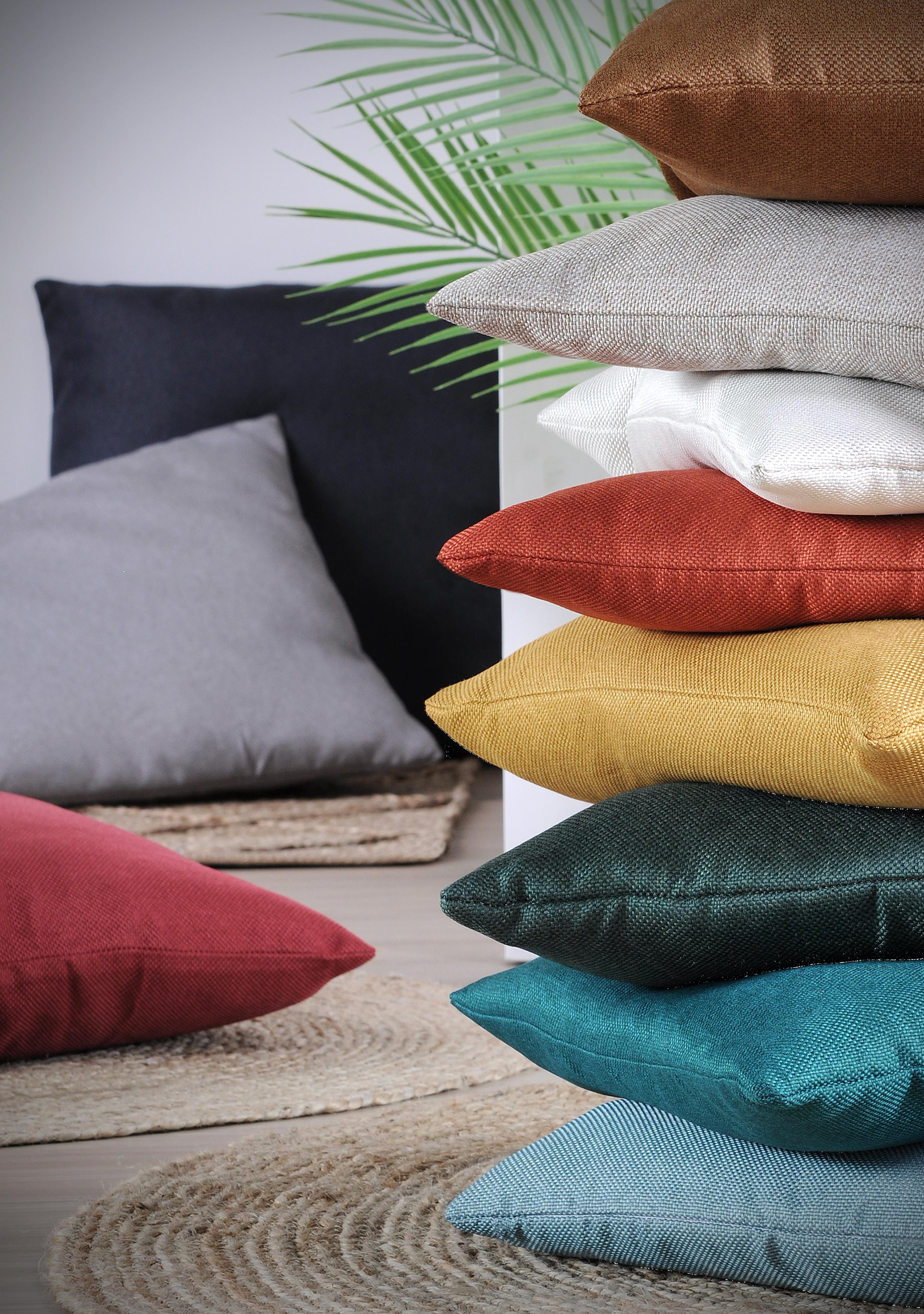 COPENHAGUE COUSSIN 50X50CM TERRE