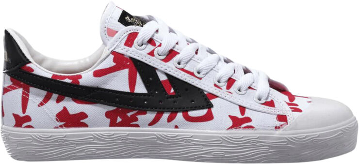 Warrior Shanghai wb-1 White-red-black