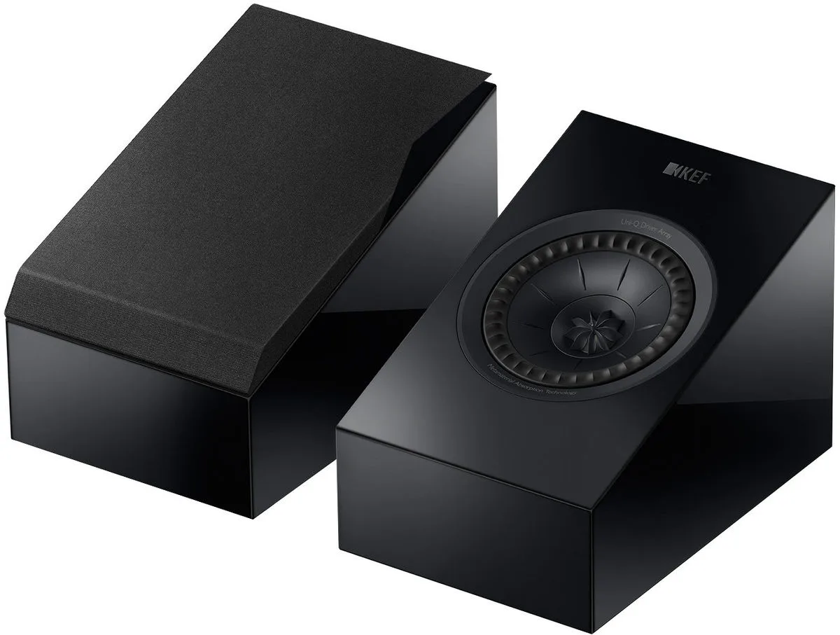 KEF R8 Meta Atmos Noir laqué (la paire) Enceintes Atmos