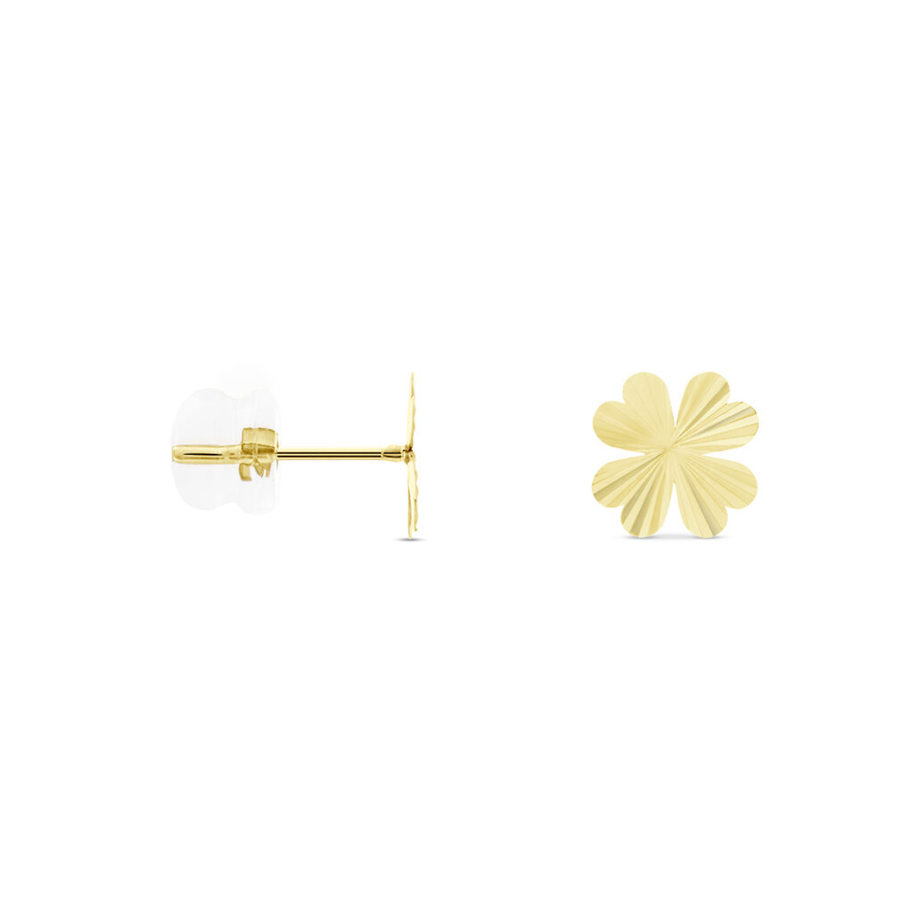 Boucles D'oreilles Puces Dag Or Jaune