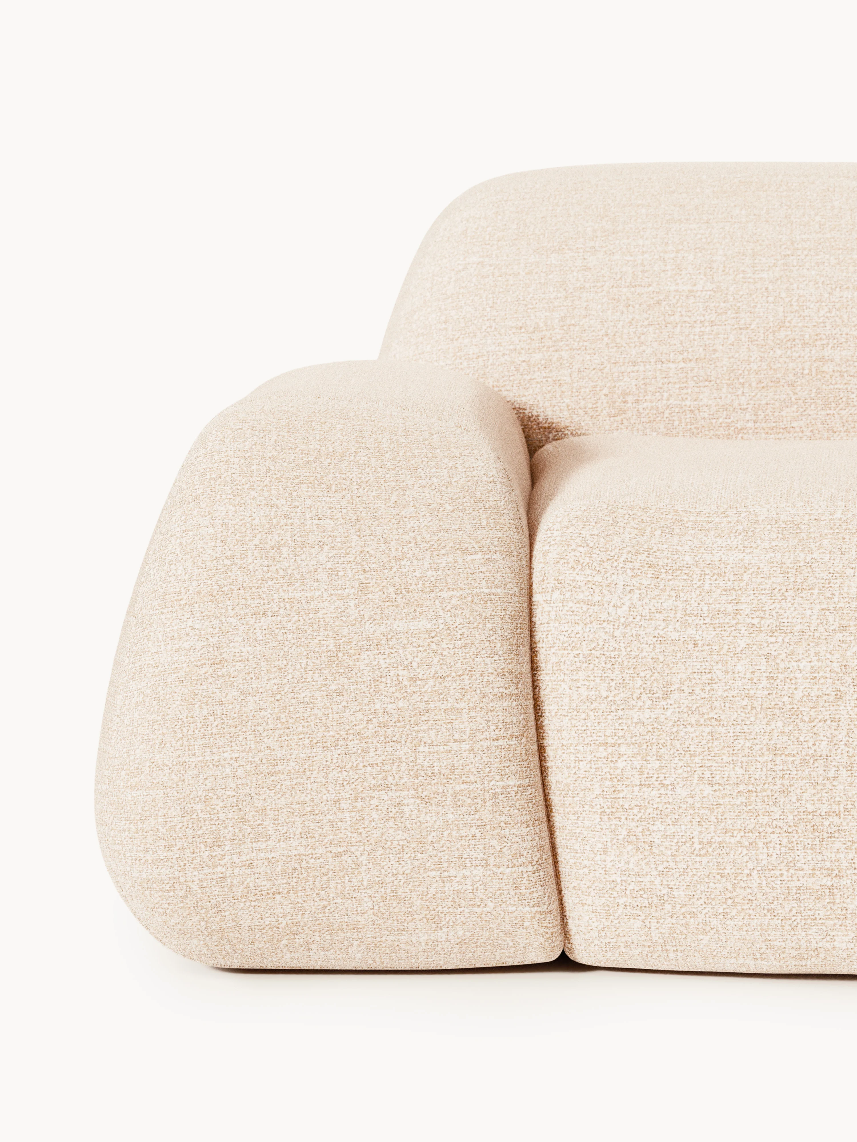 Modulaire bouclé chaise Wolke (3-zits)