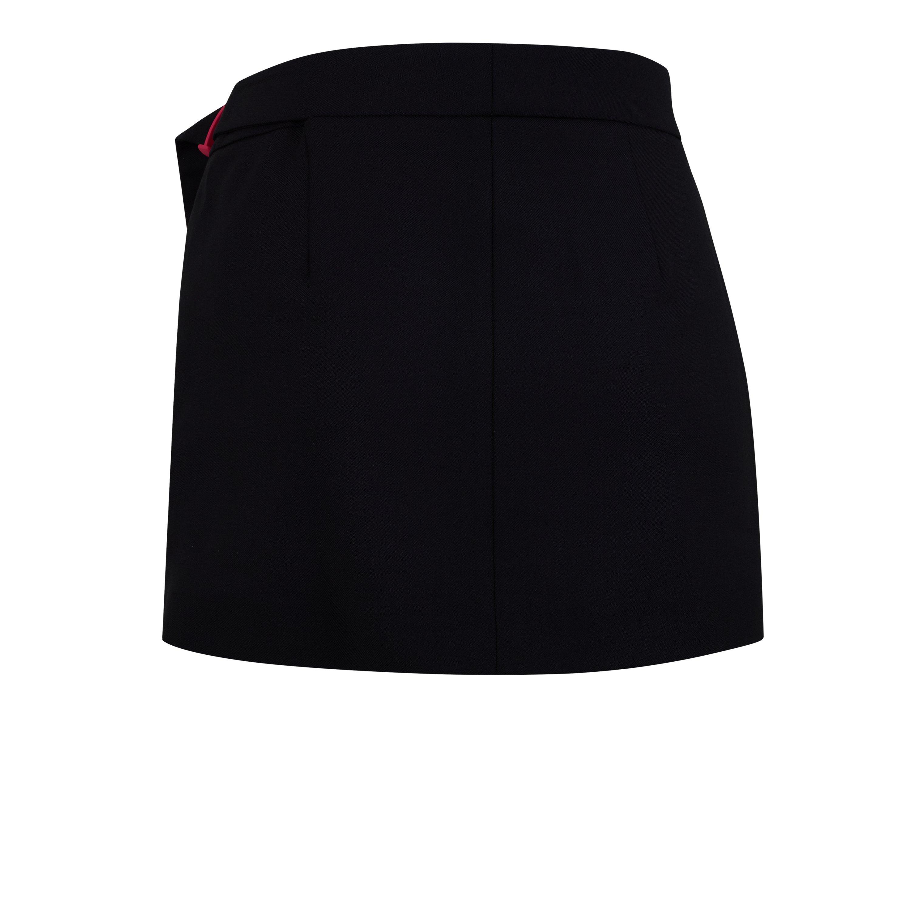 Off White Buckle Skirt