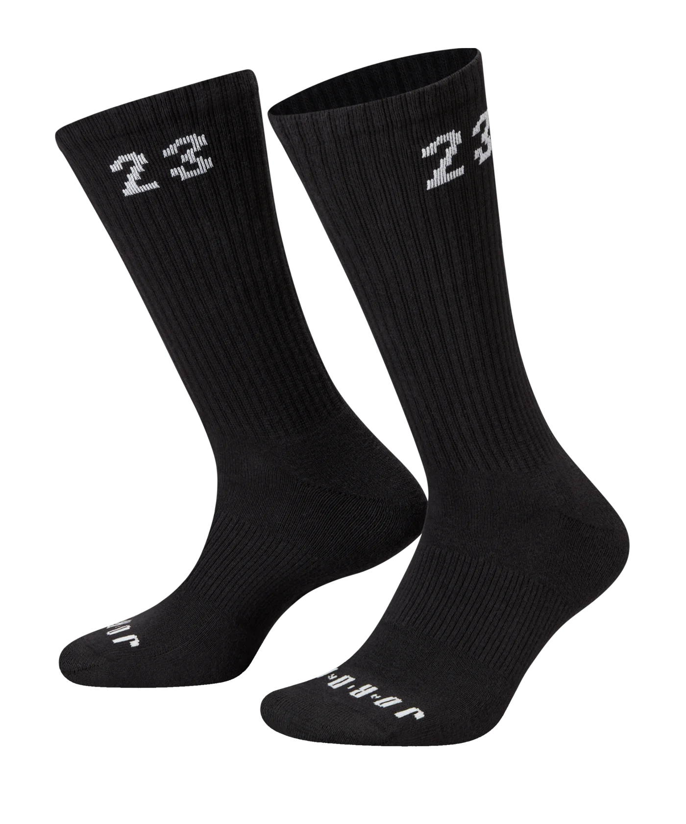 Jordan Essential Crew 3er Pack Socken Schwarz F010