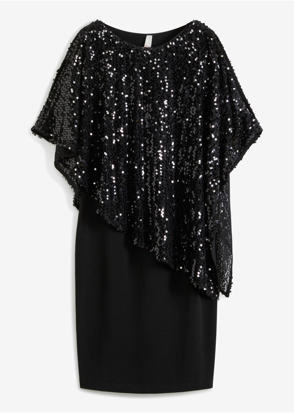 Robe à épaules dénudées à paillettes