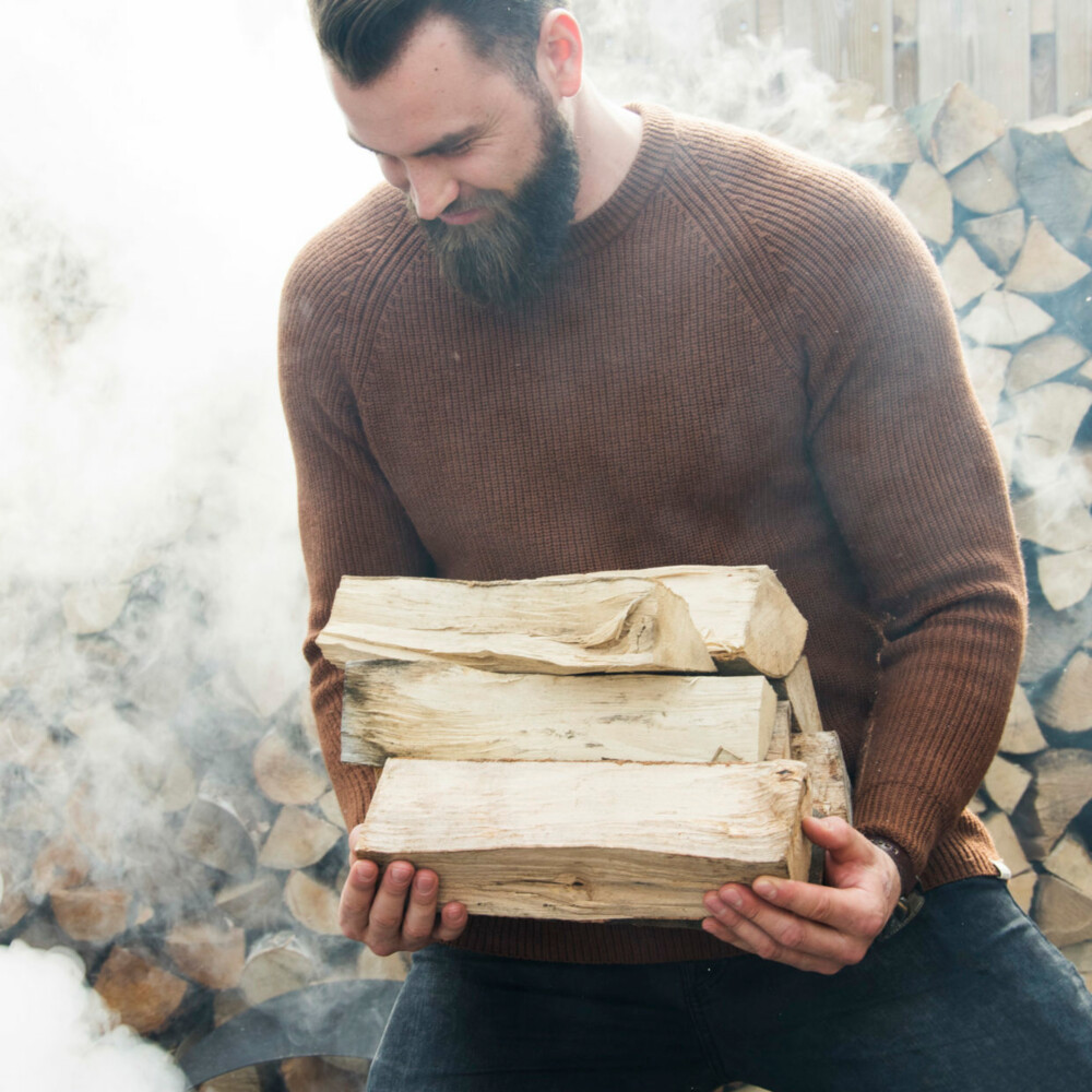 Esschert Design Ovengedroogd Gemengd Haardhout Bruin