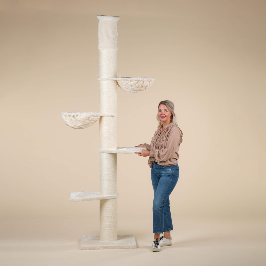 Radiador bege Maine Coon Tower