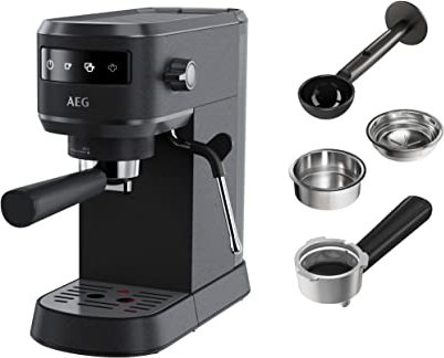 AEG EC6-1-6BST Gourmet 6 Espresso portafilter coffee maker