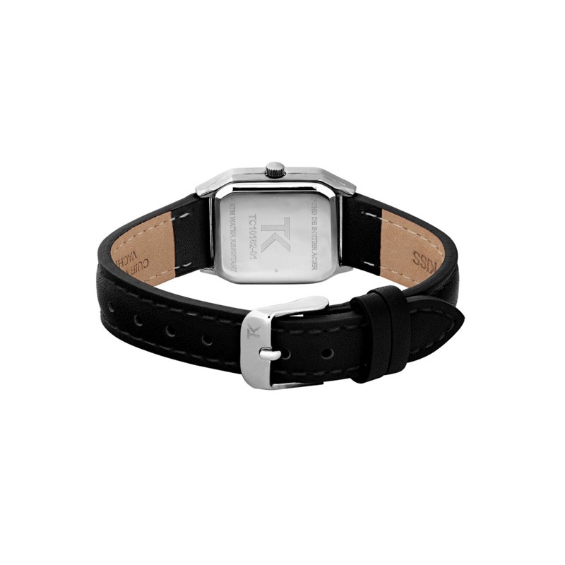 Montre femme analogique Trendy Kiss - Bracelet cuir véritable de vachette - Eugénie