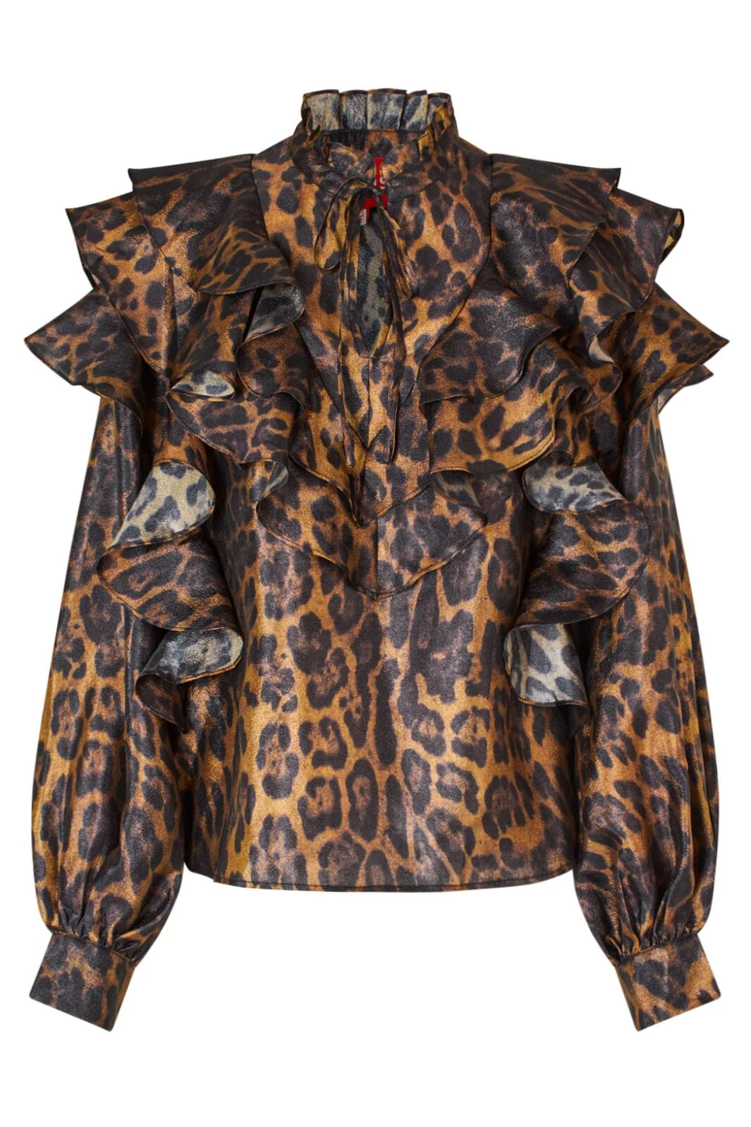 Cras Sylvia Blouse 8058 8058 hazy leopard