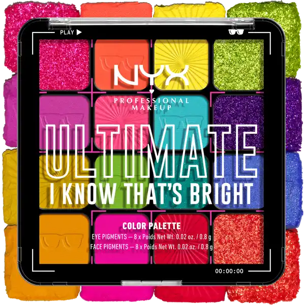 Ultimate Shadow Palette 04 I Know That's Bright