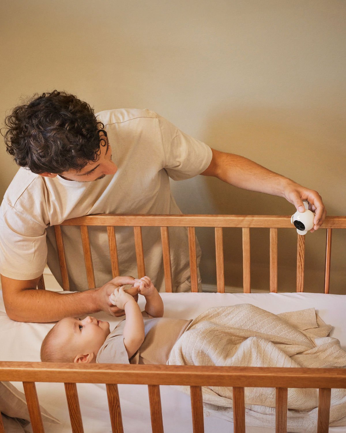 Moonboon Babycall med Kamera og AI-filter – App-styrt