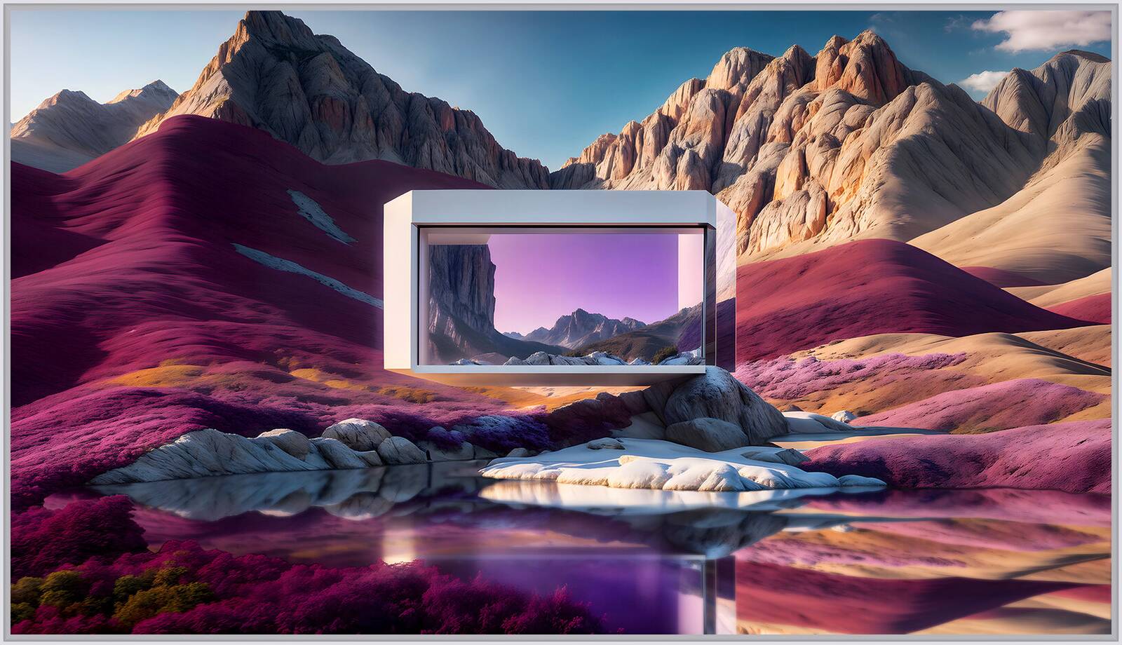 Metaverse Villa 1 by Cristina La Porta - Limited Edition. Edition of: 150. Signed.