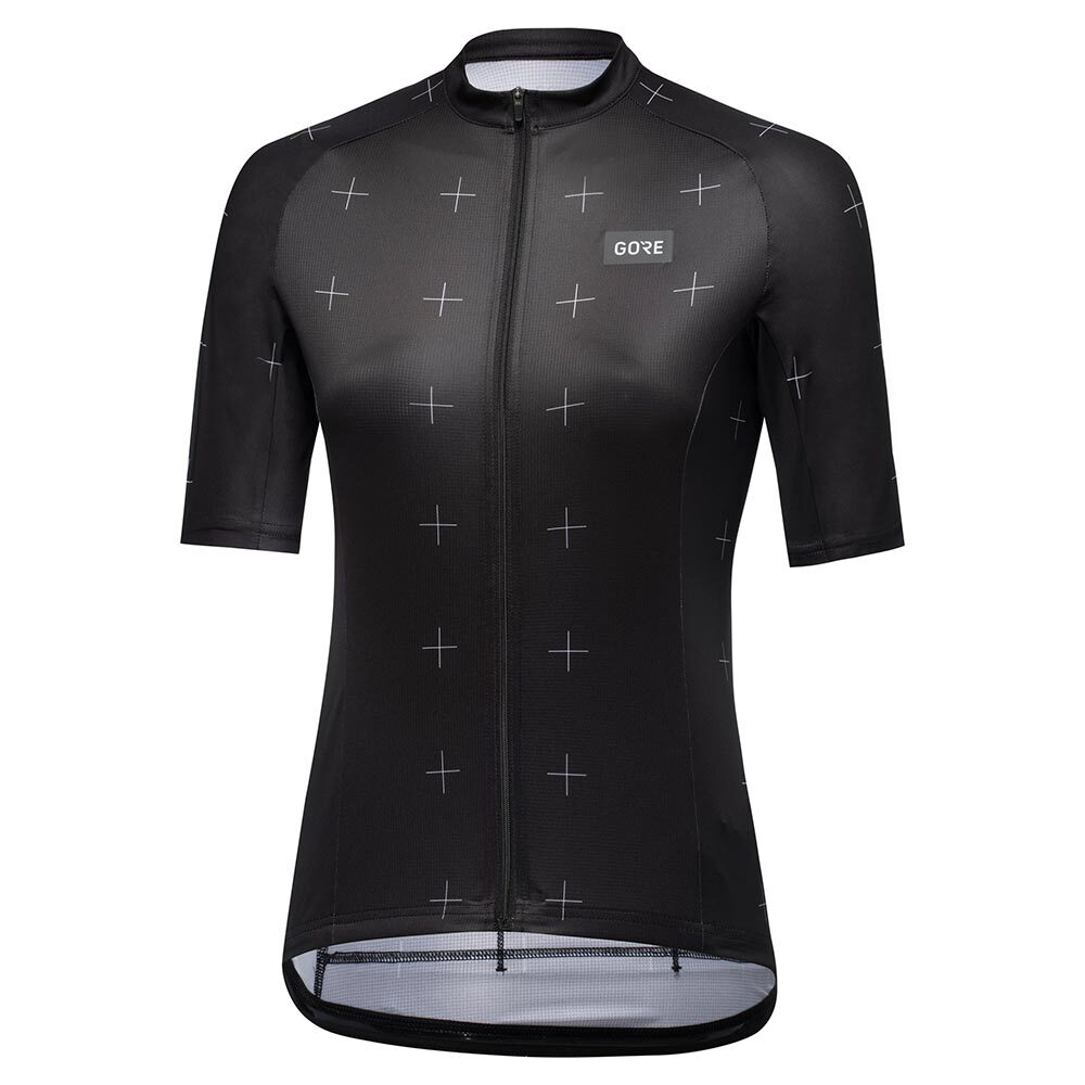 GORE Wear Daily Fietsshirt Korte Mouwen Zwart/Wit Dames
