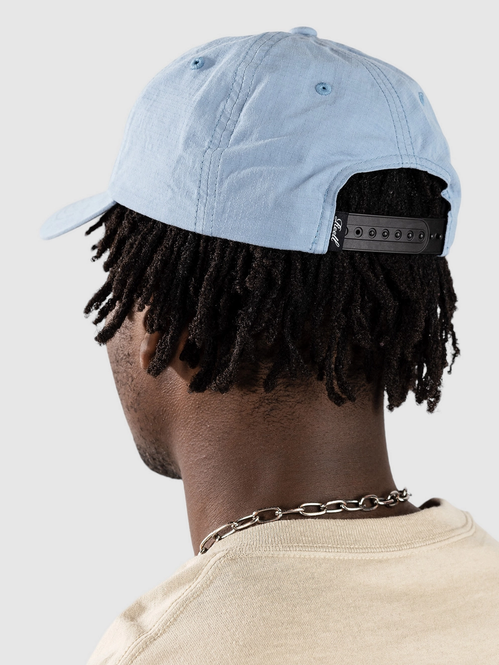 REELL Single Script Cap fog blue mini ripstop