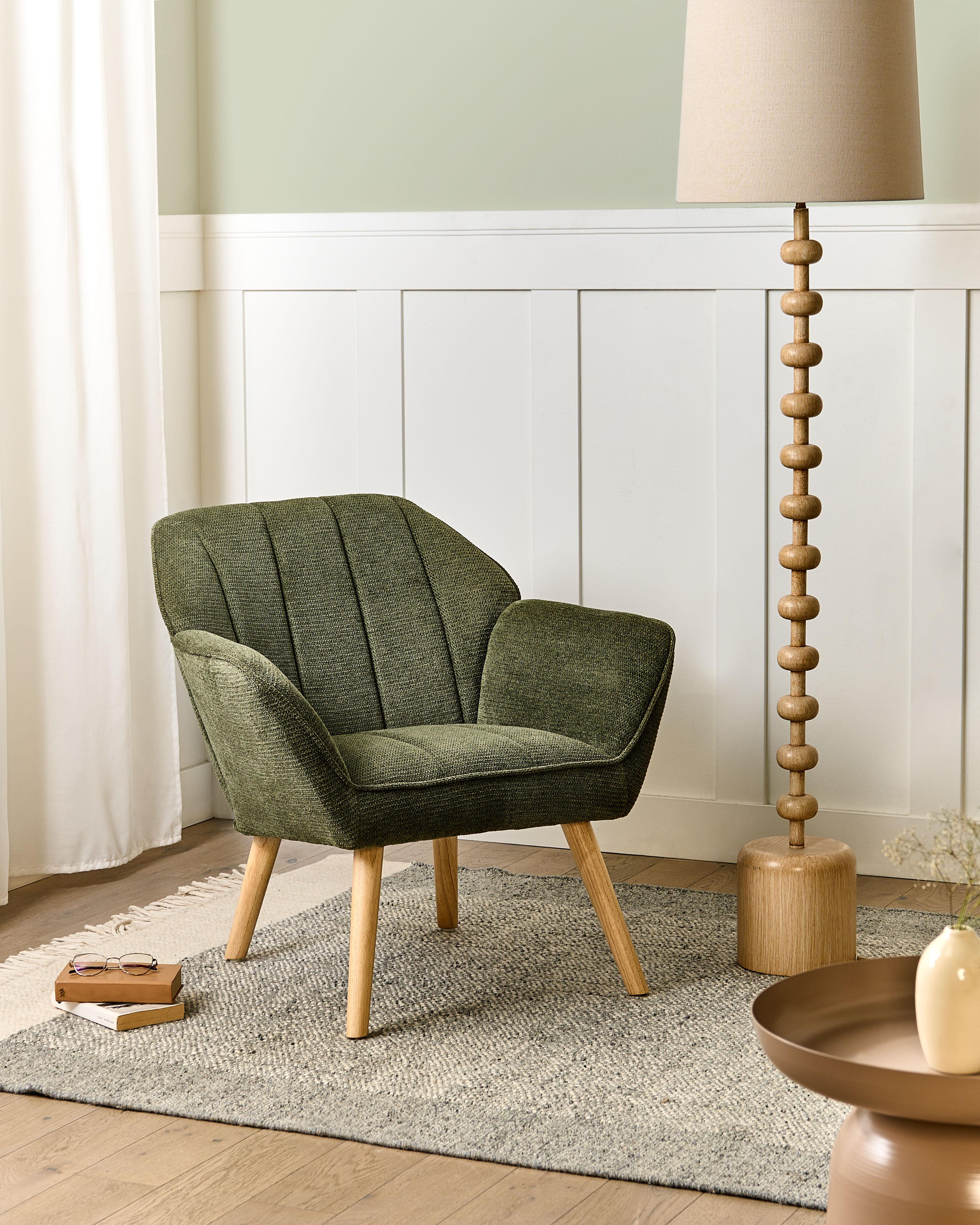 Fauteuil TORUD Stof Groen