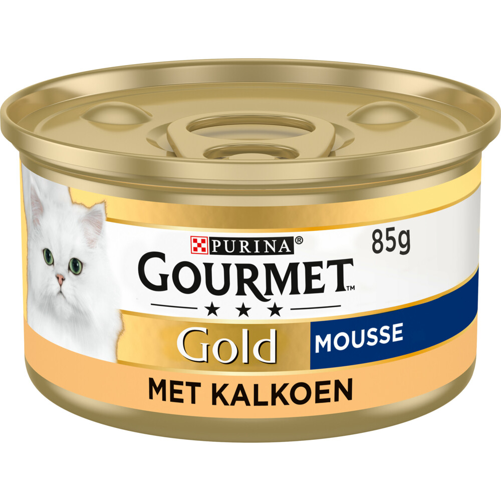 Gourmet Gold Mousse Kalkoen85 gr