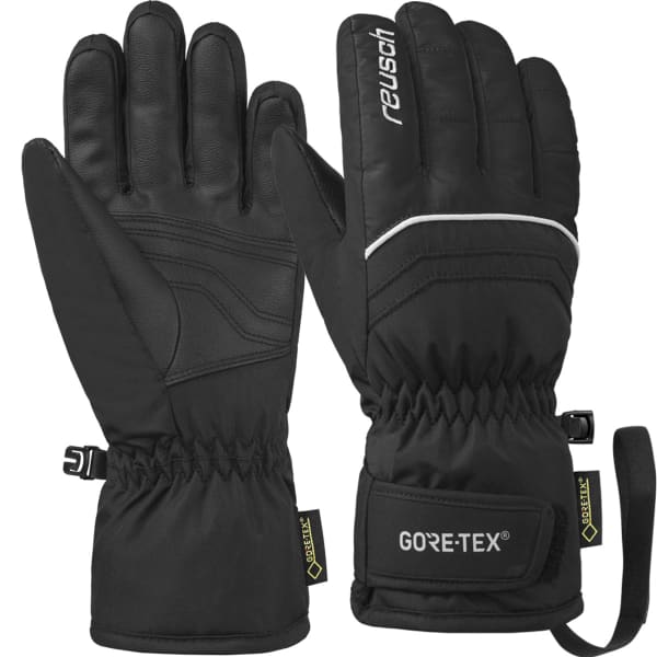 Gant de ski REUSCH REUSCH TOMMY GTX VELCRO JUNIOR BLACK/WHITE 22 BLACK/WHITE