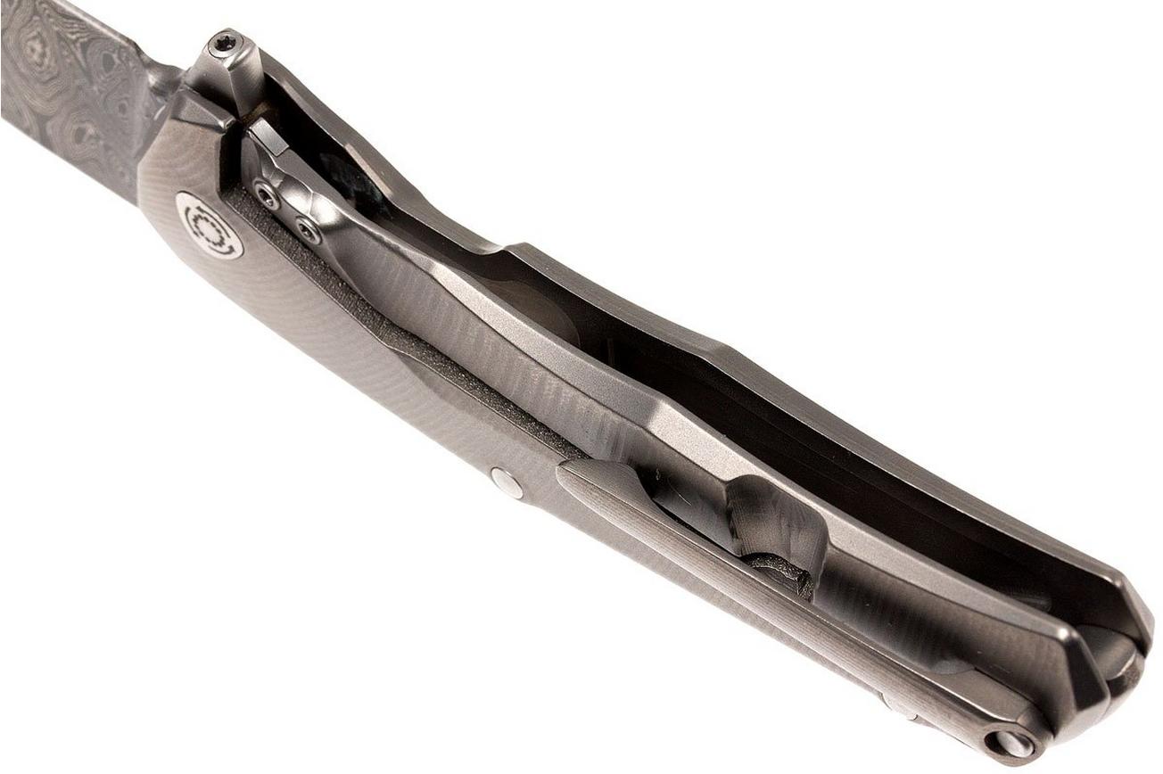 LionSteel TRE DR GY Titanium, Raindrop-damast