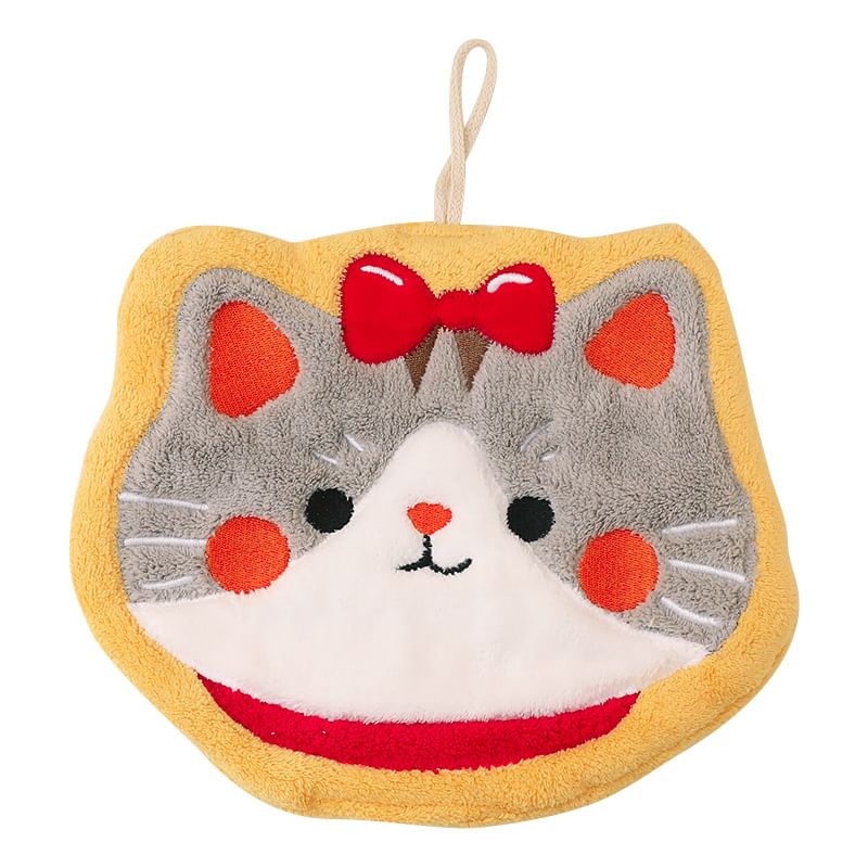 Yunikon - Handdoek van kattenkoraalfleece (verschillende ontwerpen)