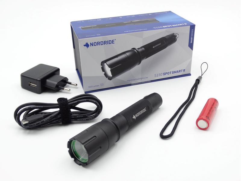 Nordride Spot Smart R 510 lm, IP65 Handlampe