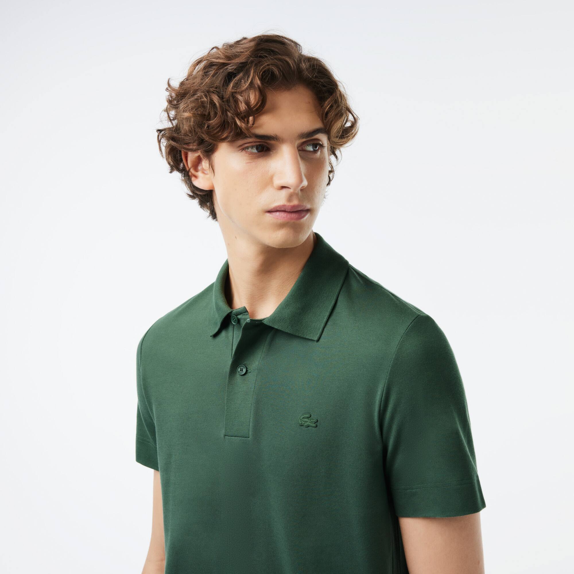 LACOSTE Movement Poloshirt aus leichtem Piqué Kurze Ärmel - Grün - Lacoste - Herren