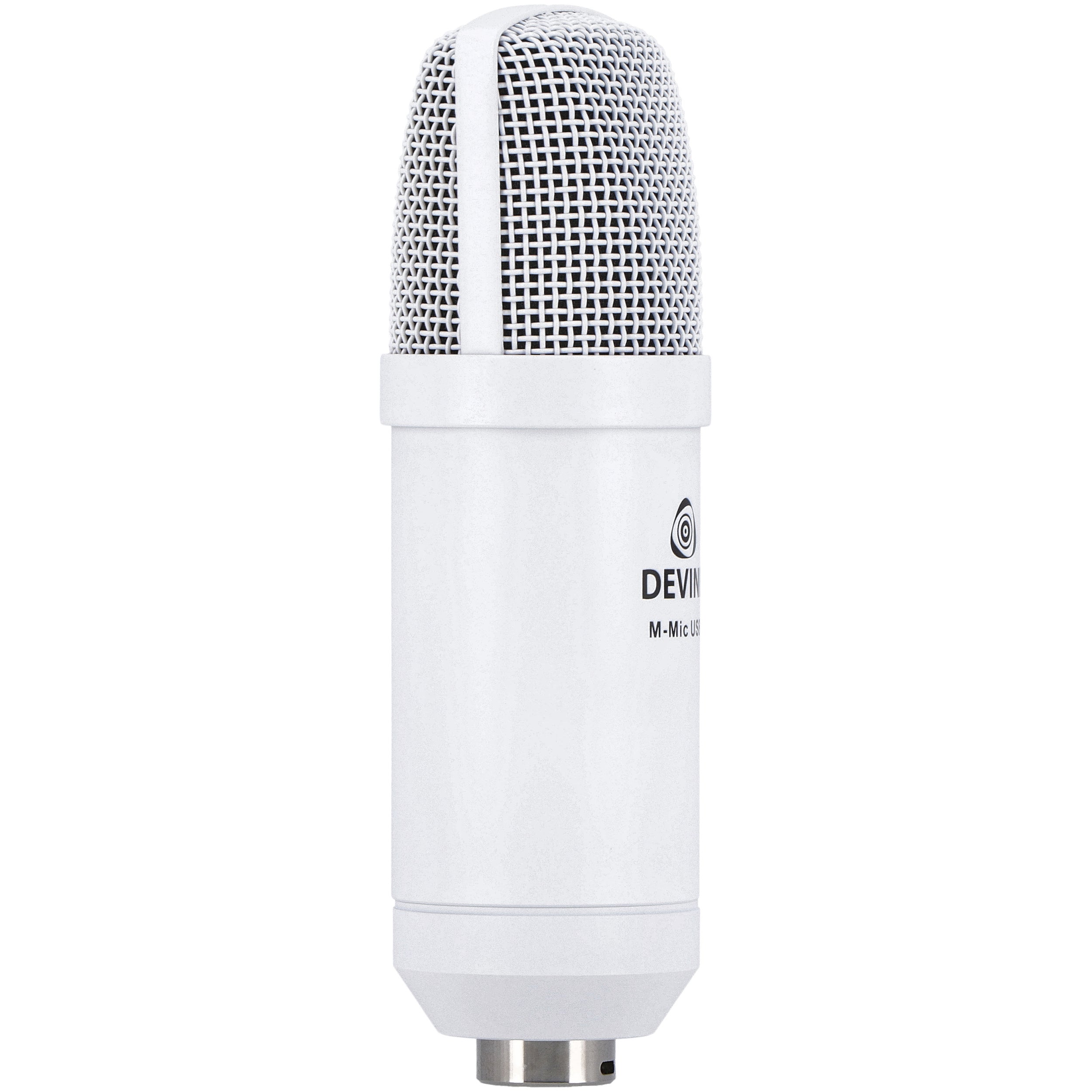 Devine M-Mic USB W condensatormicrofoon wit