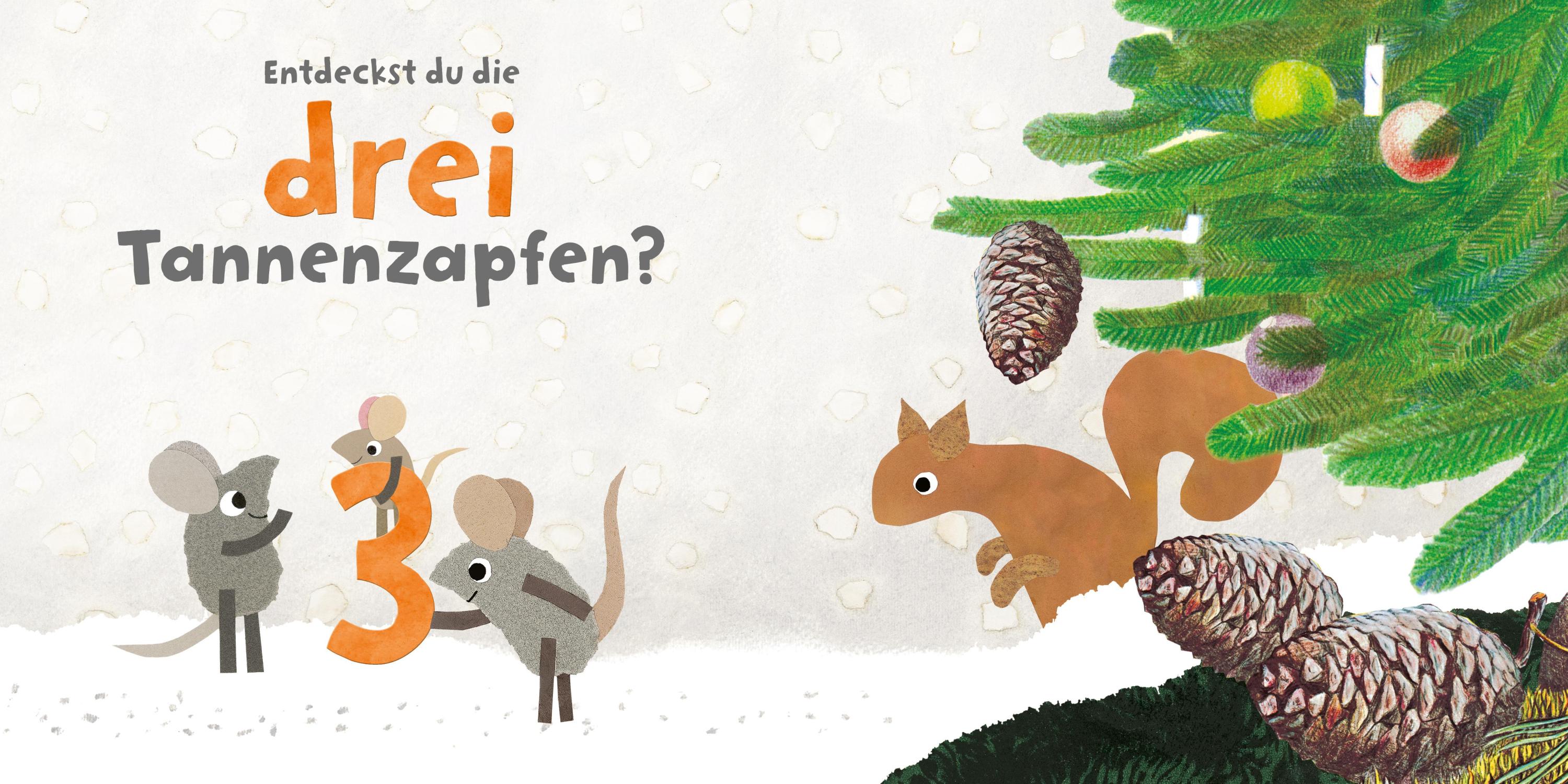 Frederick und seine Freunde - Wir zählen von 1 - 8, dann beginnt die Weihnachtsnacht