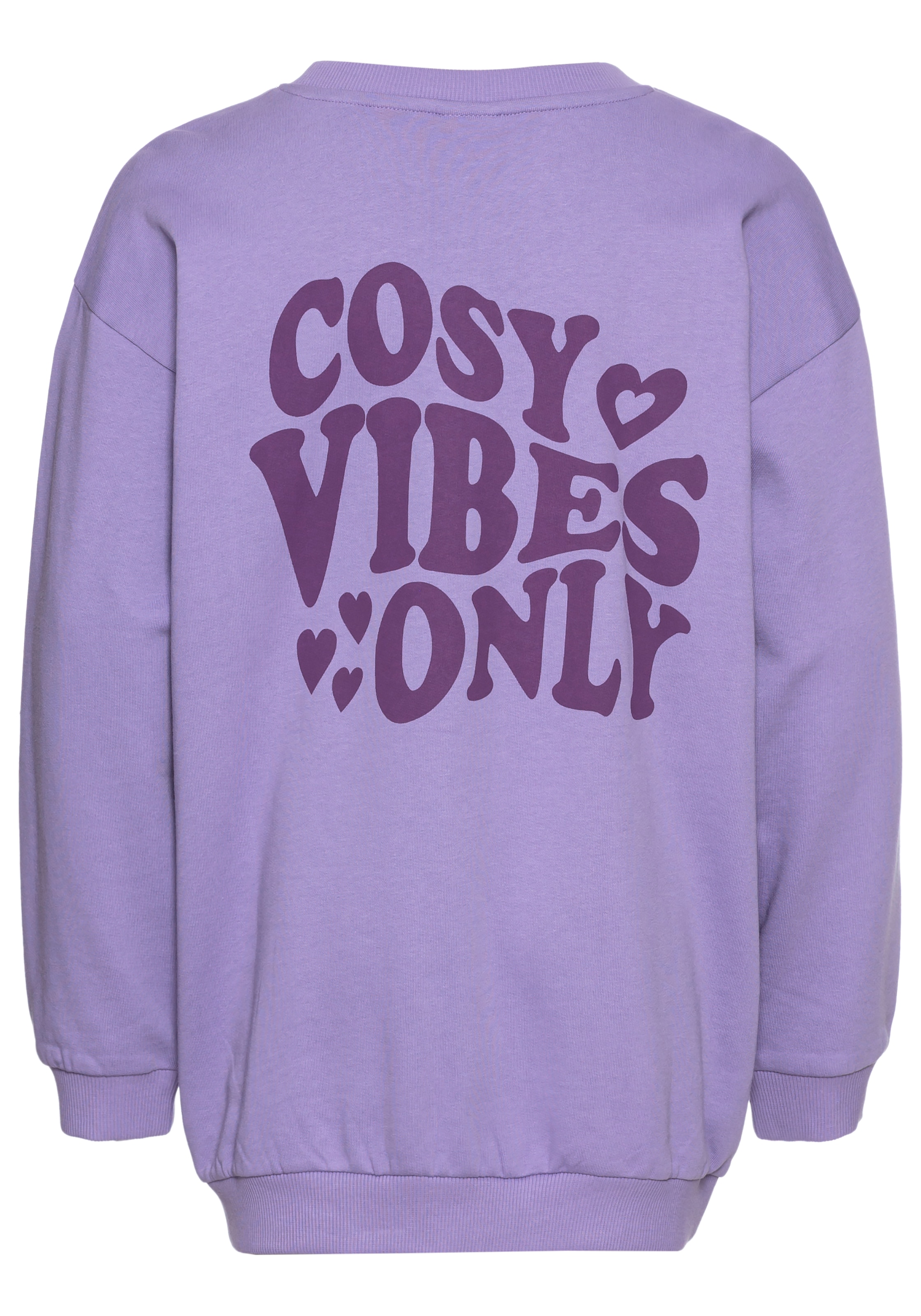 KIDSWORLD Sweatshirt »Rückenprint Sweatshirt«, , in bequemer Form für Mädchen