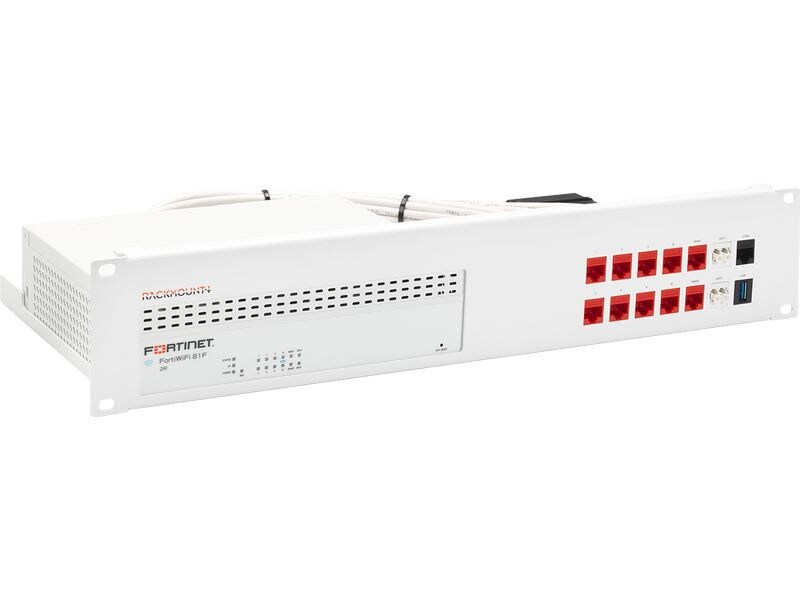 Rackmount IT Rackmount Kit RM-FR-T18 für FortiGate 80F-POE Rackmount Kit für FortiGate 80F-POE / 81F-POE