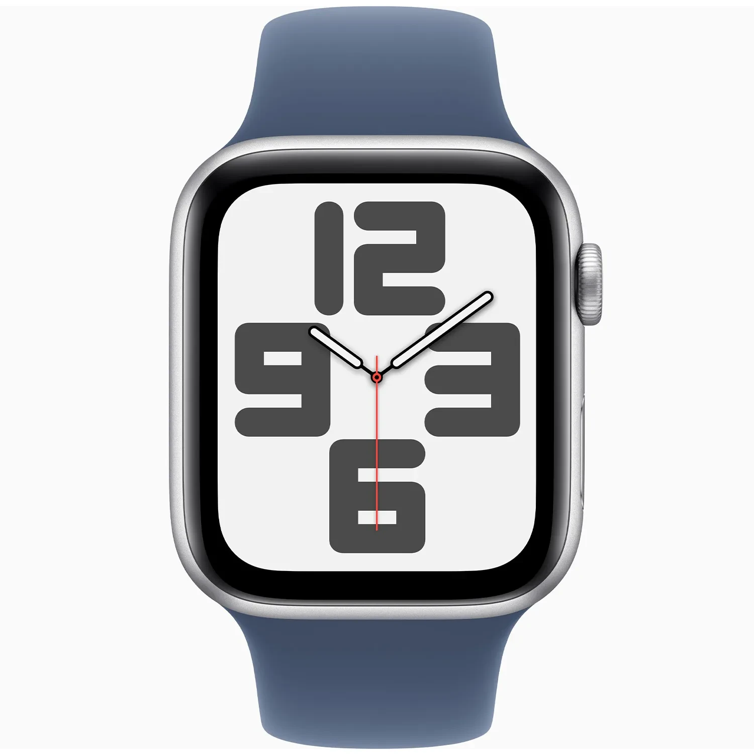 Apple Watch SE GPS 44mm Silver Aluminium Sport Band M/L MXER3