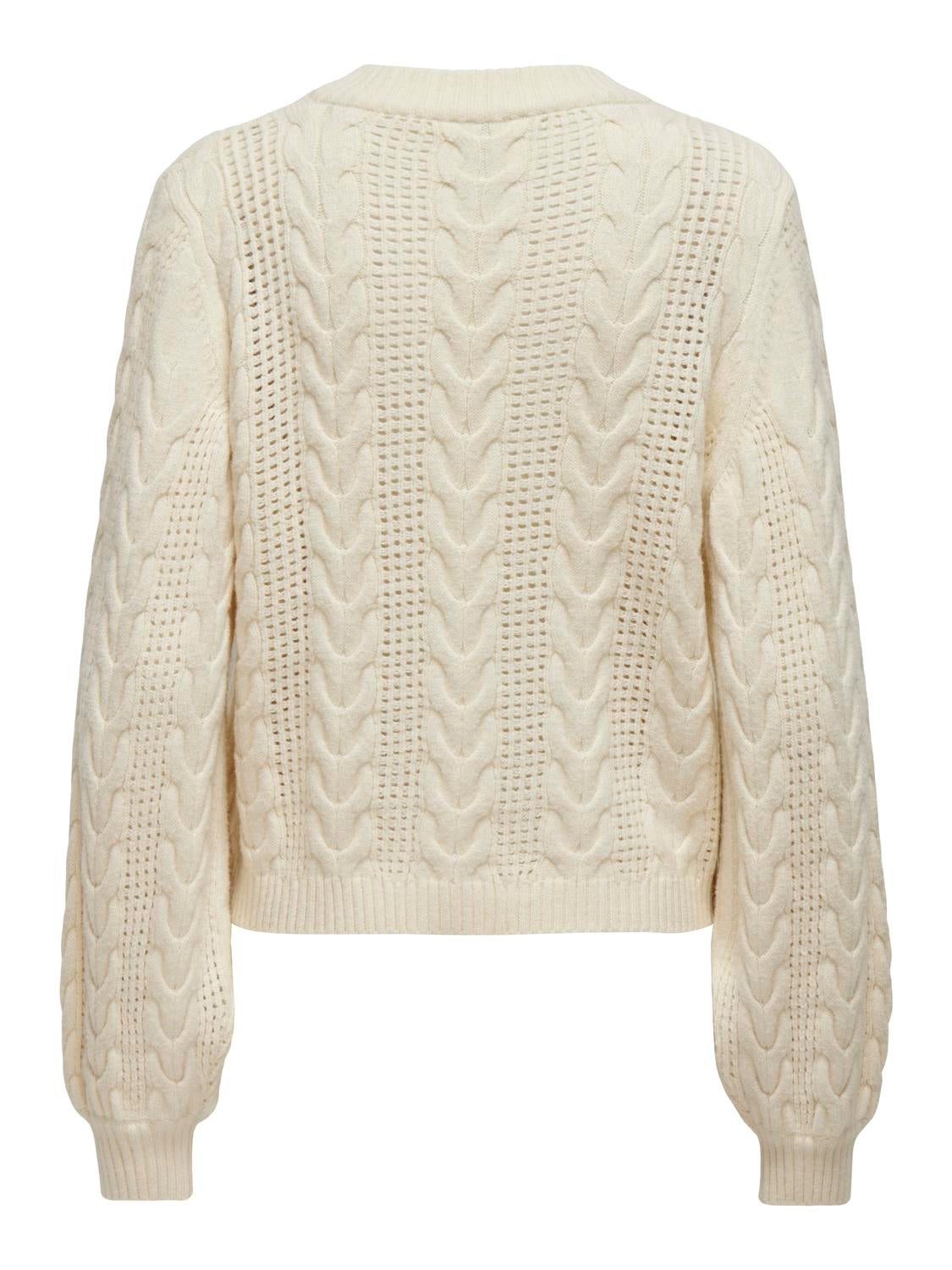 ONLRUBINA Strickpullover Whitecap Gray