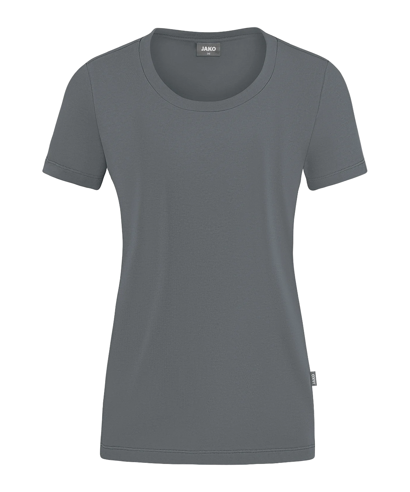 JAKO Organic T-Shirt Stretch Damen Grau F840