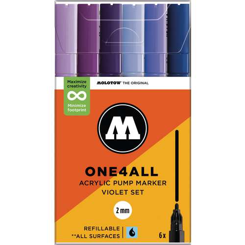 MOLOTOW™ ONE4ALL 6er-Sets 127HS