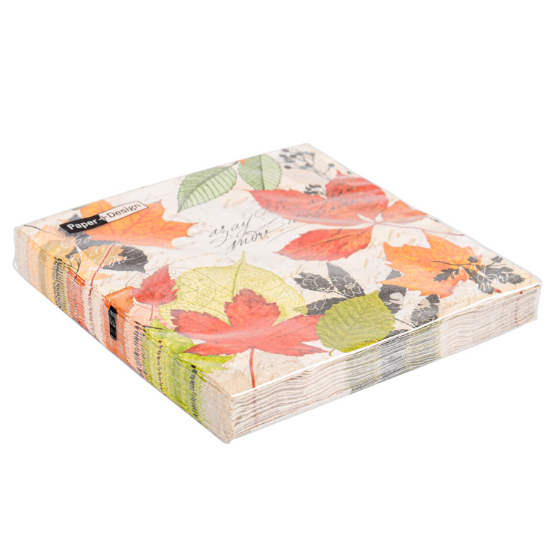 Lot de 20 serviettes 'Herbarium'