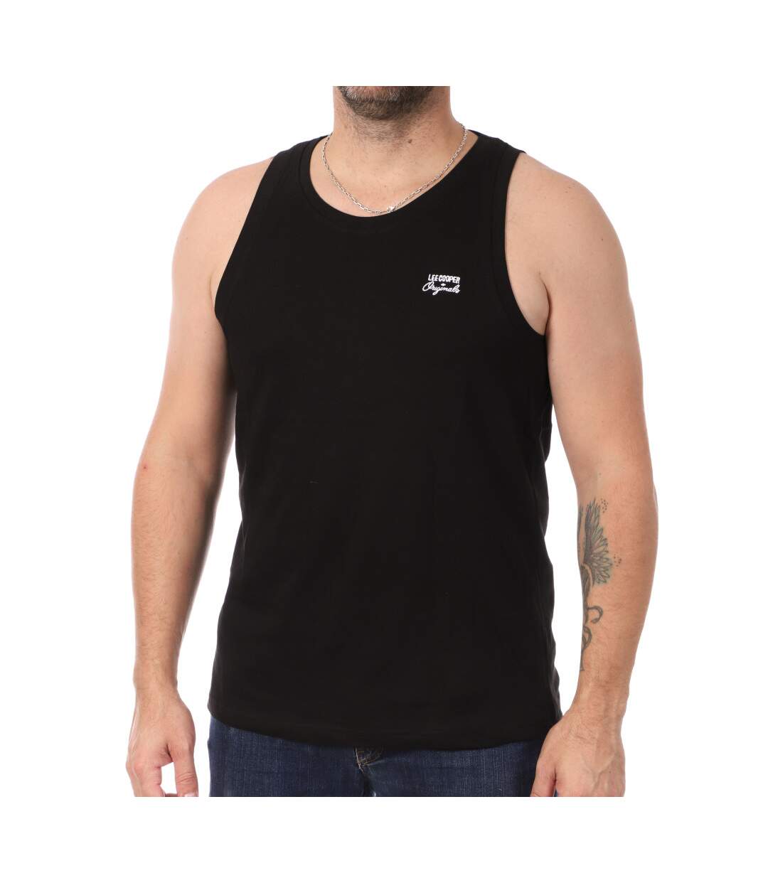 Débardeur Noir Homme Le Cooper Olaho