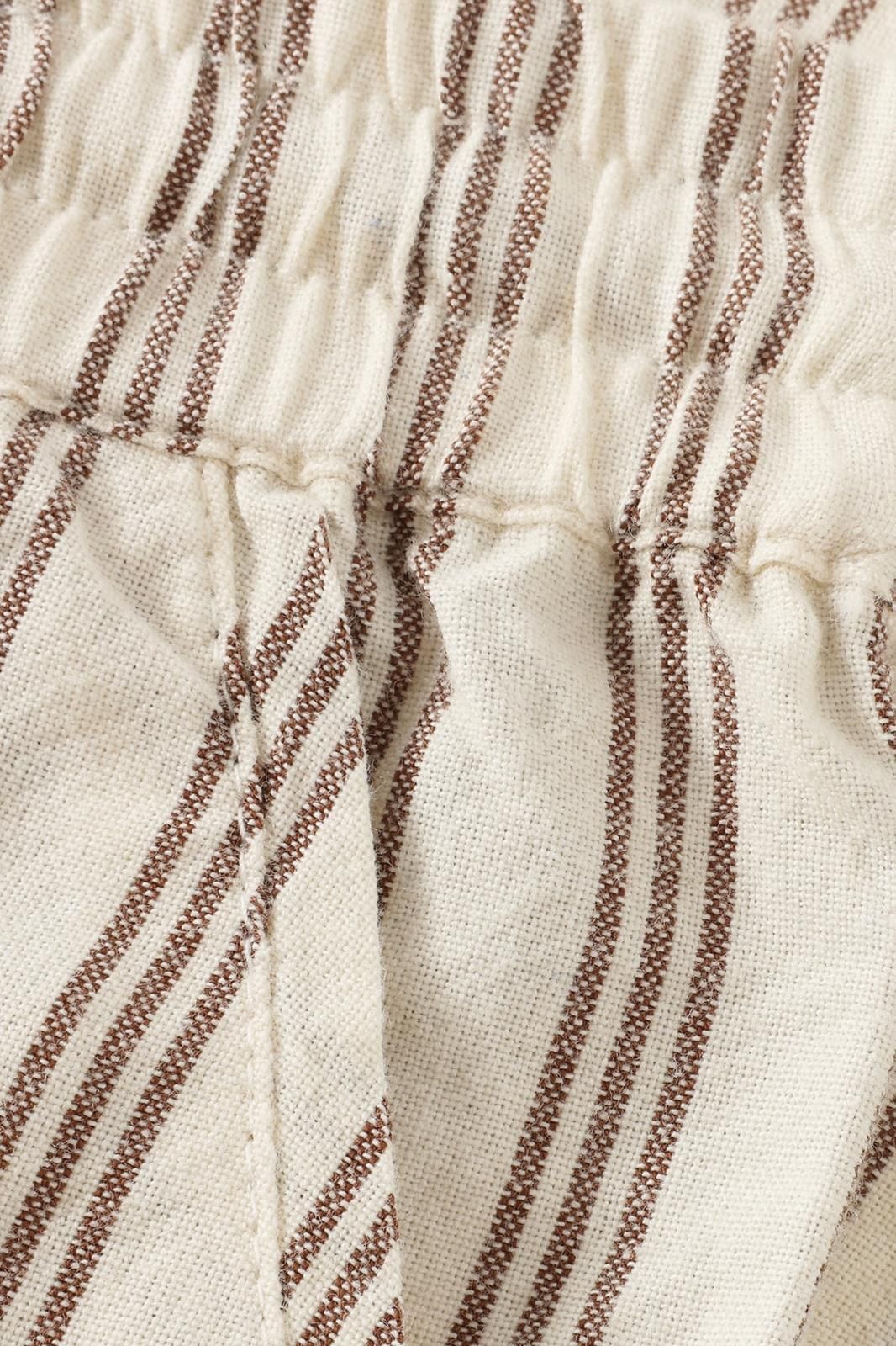 Noppies Kids Broek relaxed fit stripe - Bone White