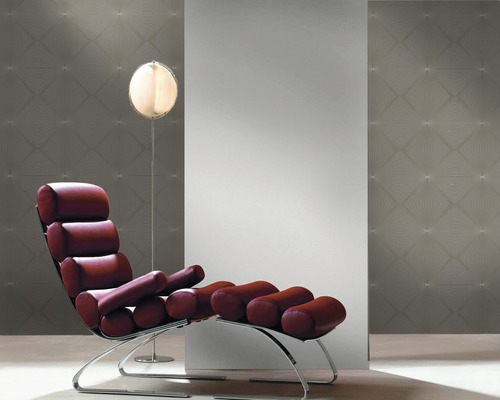 Vliesbehang 54413 Glööckler Imperial Grafisch chocolade