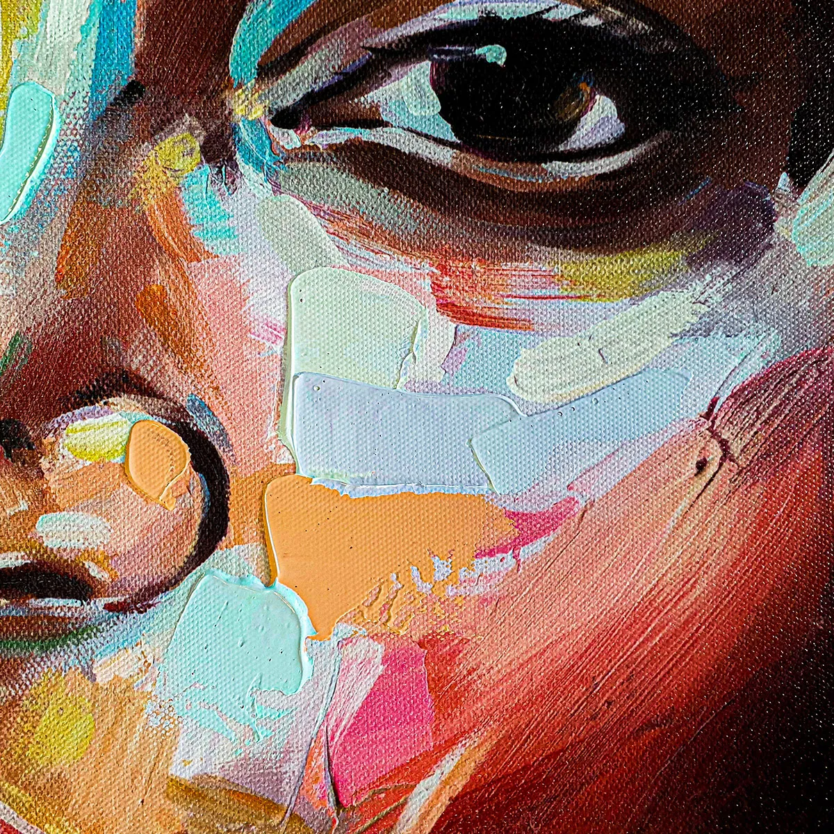 Incado Mixed Media Lærredstryk - African Nobility