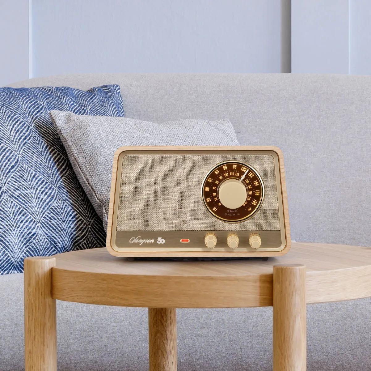 Sangean WR-101 Chêne clair Enceintes connectées