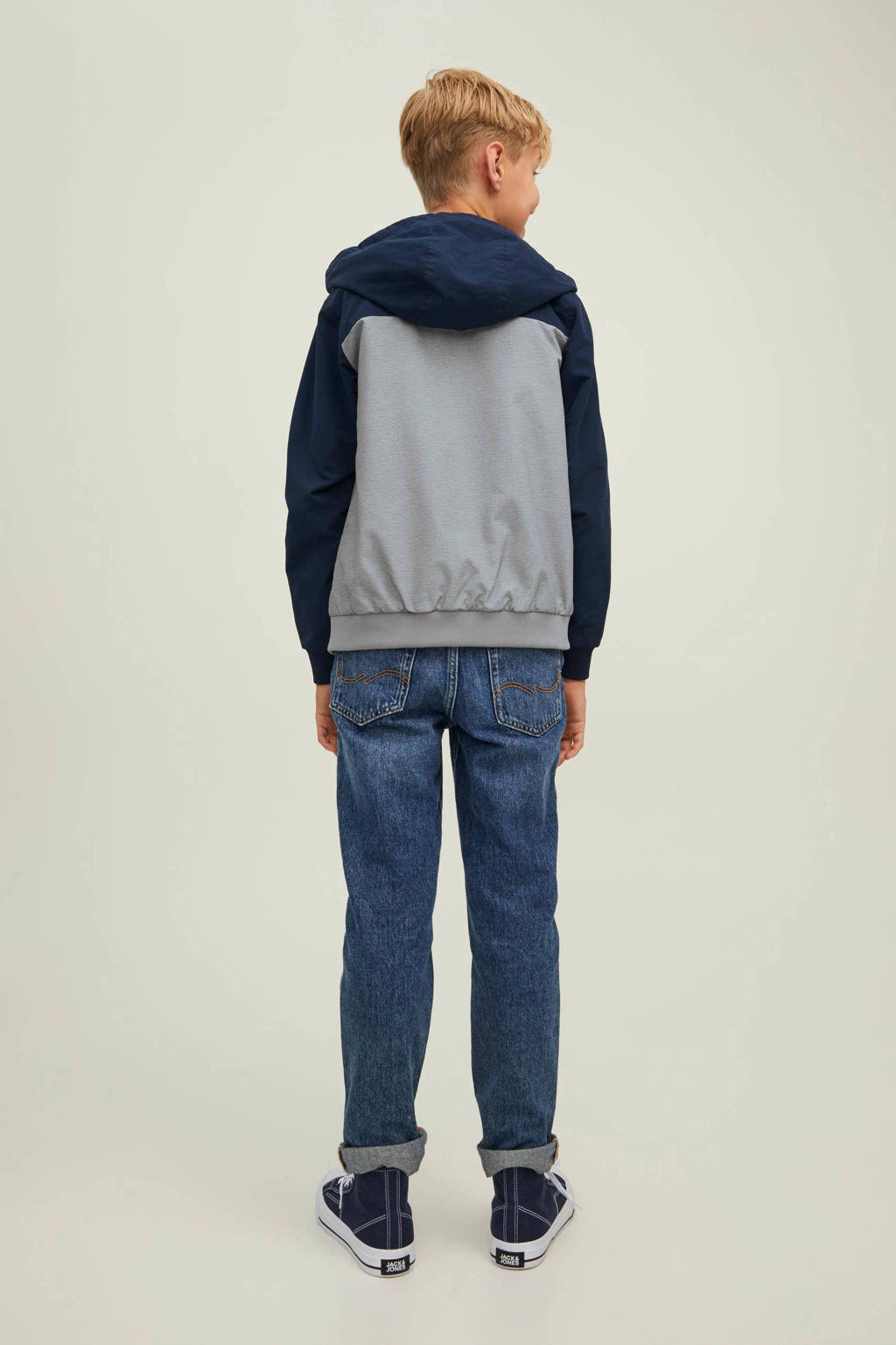 JACK & JONES zomerjas JJERUSH donkerblauw