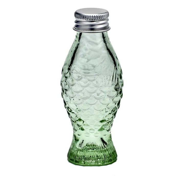 Serax Bouteille avec bouchon Fish & Fish, Paola Navone | Vert