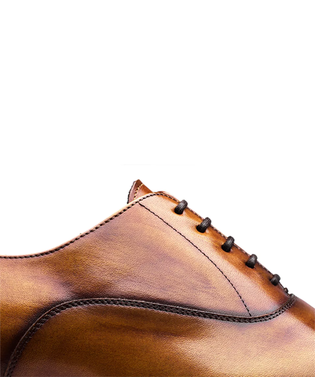Richelieu OXFORD Marron Patiné