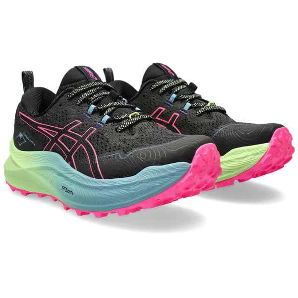 Chaussure trail ASICS TRABUCO MAX 2 W BLACK/HOT PINK
