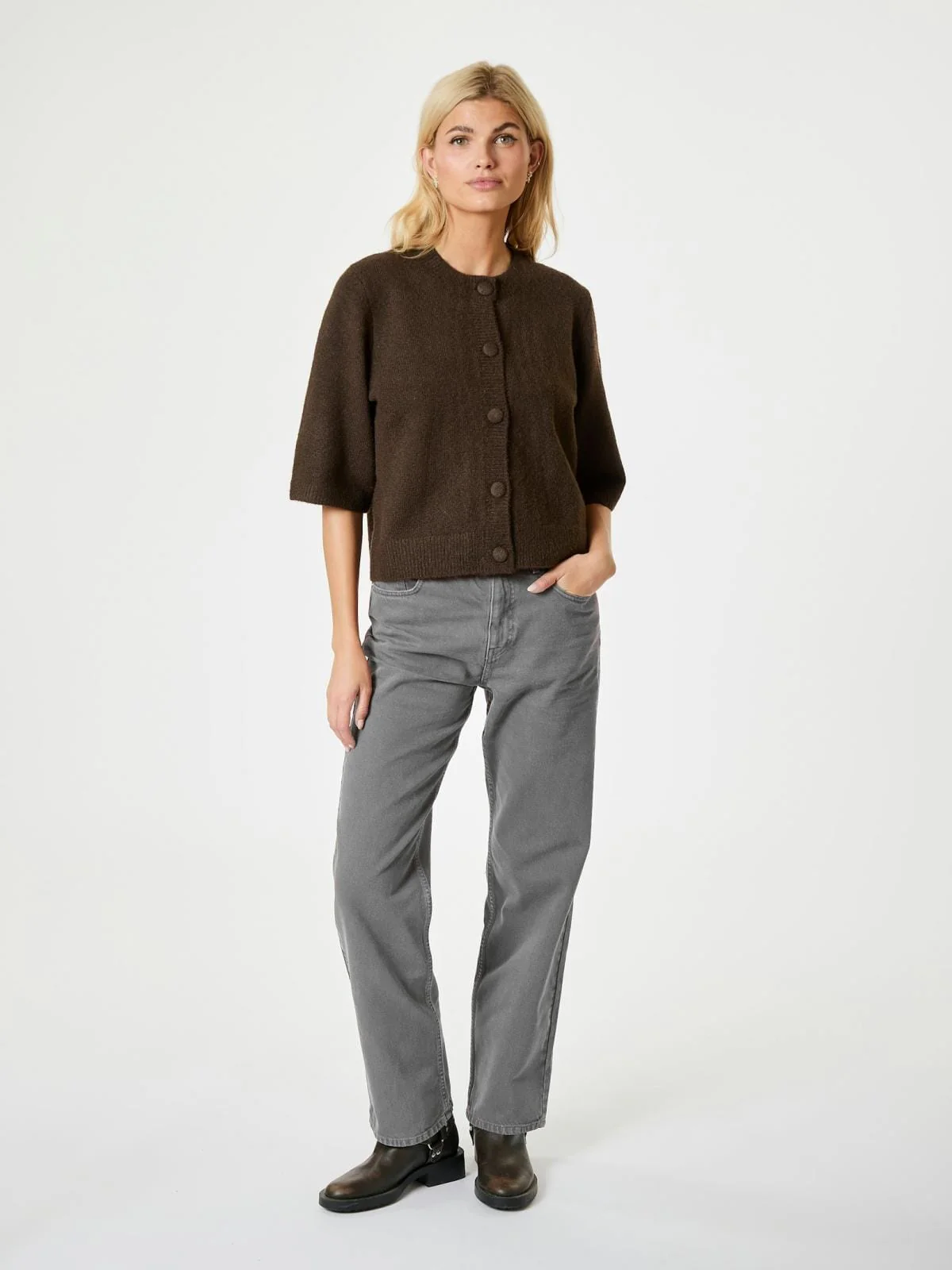 Neo Noir Elmira Knit Cardigan