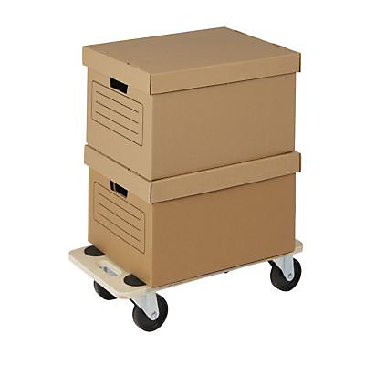 Plateau roulant rectangulaire Diall TR02 peuplier charge max 300 kg
