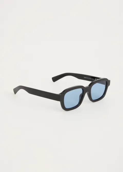 Gekleurde zonnebril blauw (BLW)